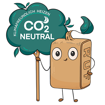 Rufis RUF Briketts sind CO2-neutral!